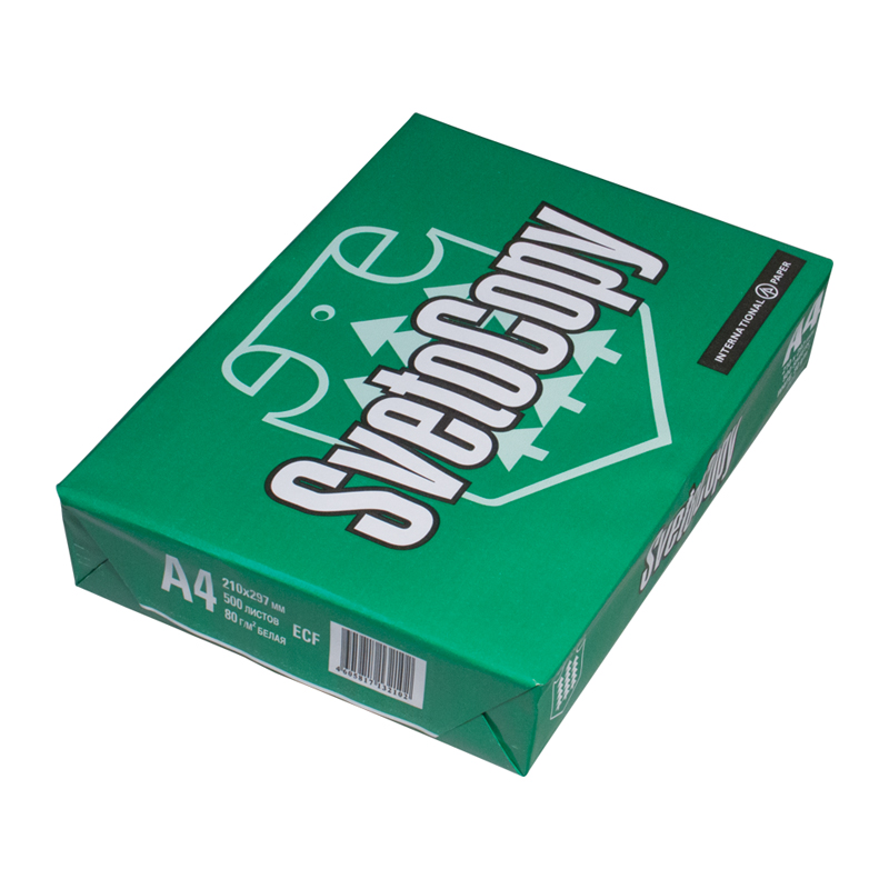 Бумага SVETO COPY NEW А4.80г. 500л/пач